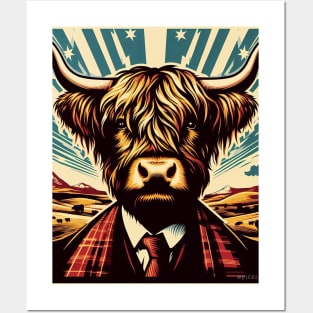 Hairy Coo art Posters and Art